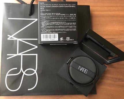ナチュラルラディアント ロングウェア クッションファンデーション/NARS/クッションファンデーションを使ったクチコミ(2枚目)