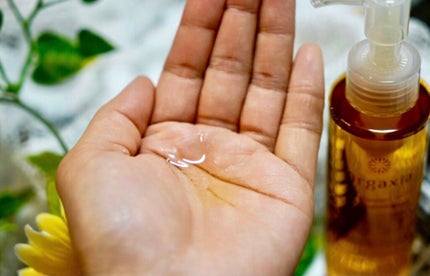 ひまわりオイルクレンジング/オーガシア/オイルクレンジングを使ったクチコミ(2枚目)