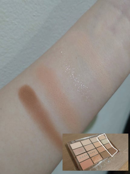 ソフトブラーリングアイパレット/wakemake/アイシャドウパレットを使ったクチコミ(6枚目)