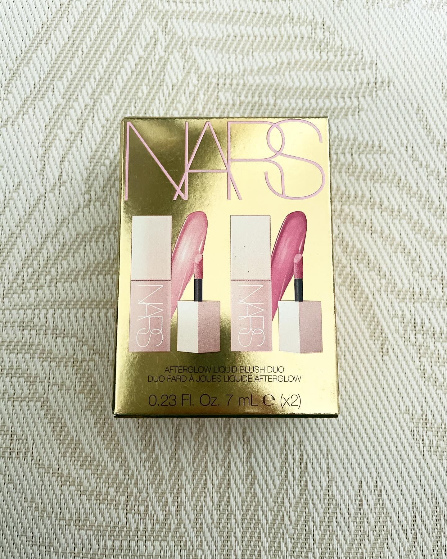 アフターグロー リキッドブラッシュデュオ/NARS/リキッドチークを使ったクチコミ（1枚目）