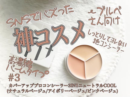 カバーアッププロコンシーラー/TFIT/パレットコンシーラーを使ったクチコミ(1枚目)