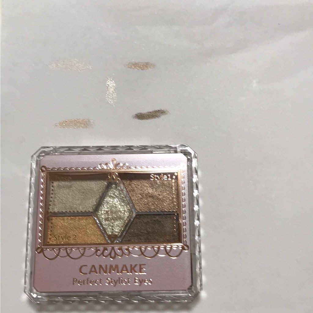 【旧品】パーフェクトスタイリストアイズ/キャンメイク/アイシャドウパレットを使ったクチコミ(1枚目)