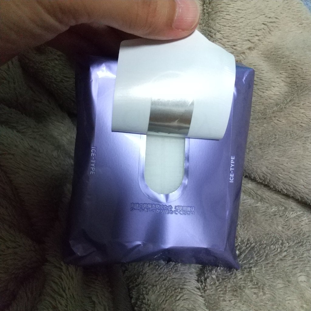 アイスデオドラントボディーペーパー アイスシトラス/ギャツビー/ボディシートを使ったクチコミ(4枚目)