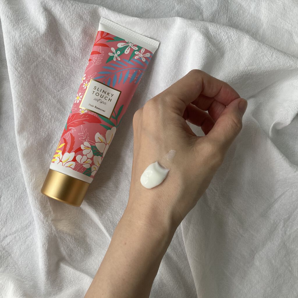 除毛クリーム シトラスホワイトリリィ/スリンキータッチ セルフスパ/除毛クリームを使ったクチコミ（2枚目）