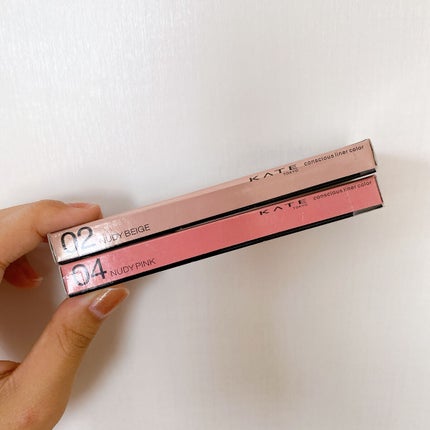 コンシャスライナーカラー/KATE/リキッドアイライナーを使ったクチコミ(2枚目)