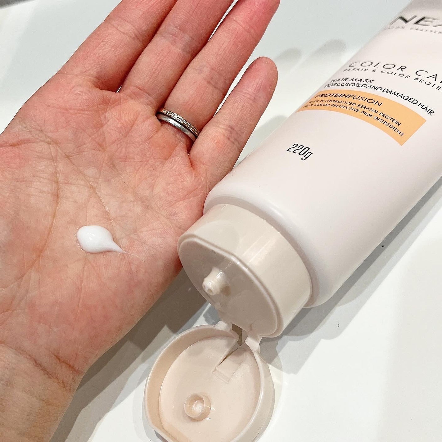 ネクサス リペア&カラープロテクト シャンプー/トリートメント/NEXXUS(ネクサス)/市販シャンプーを使ったクチコミ(5枚目)