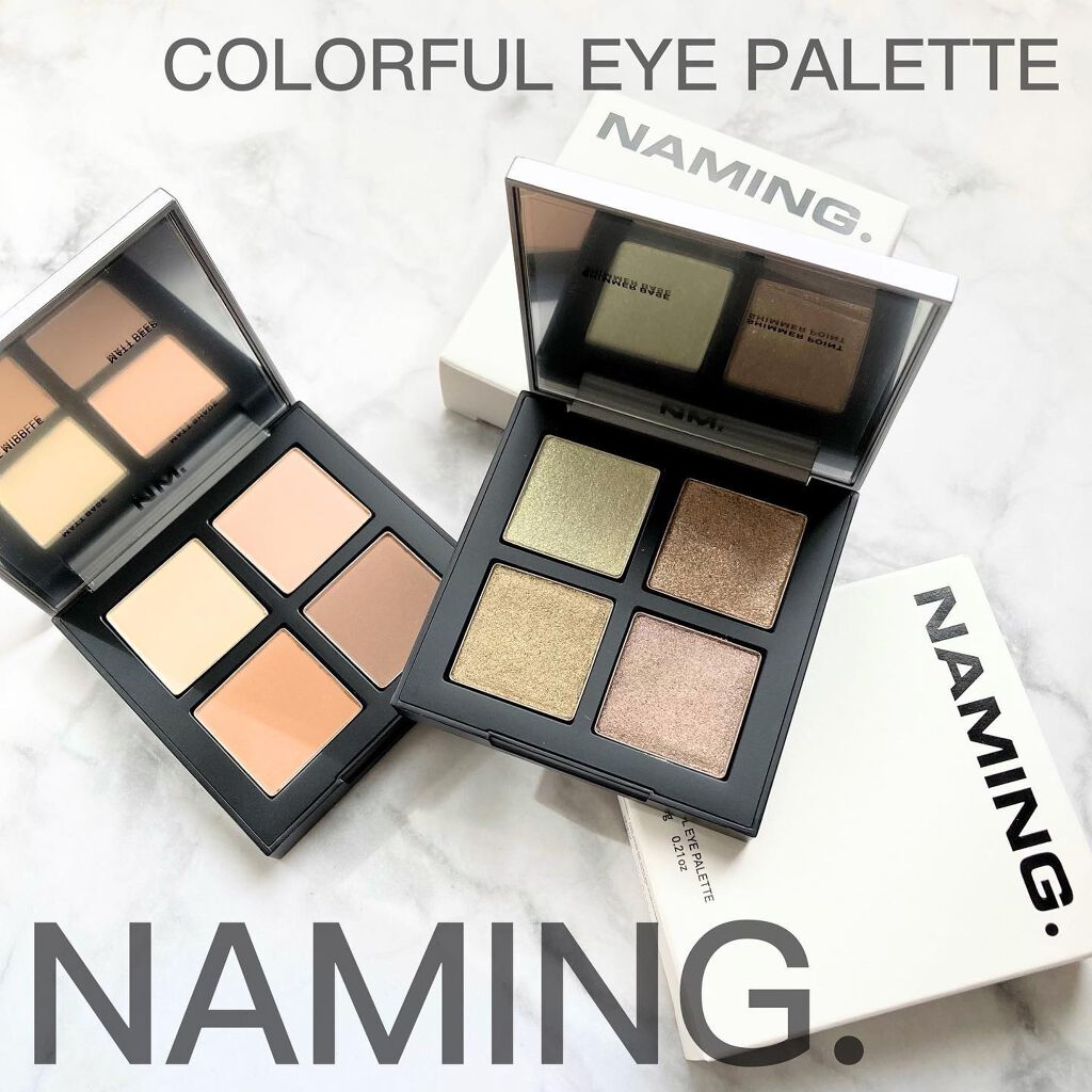 COLORFUL EYE PALETTE/NAMING./アイシャドウパレットを使ったクチコミ(1枚目)
