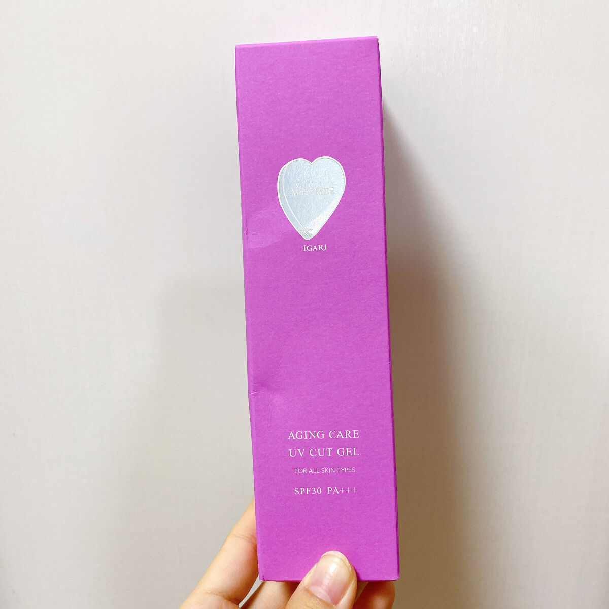 エイジングケアUVカットジェル 150g/WHOMEE/日焼け止めジェルを使ったクチコミ（3枚目）