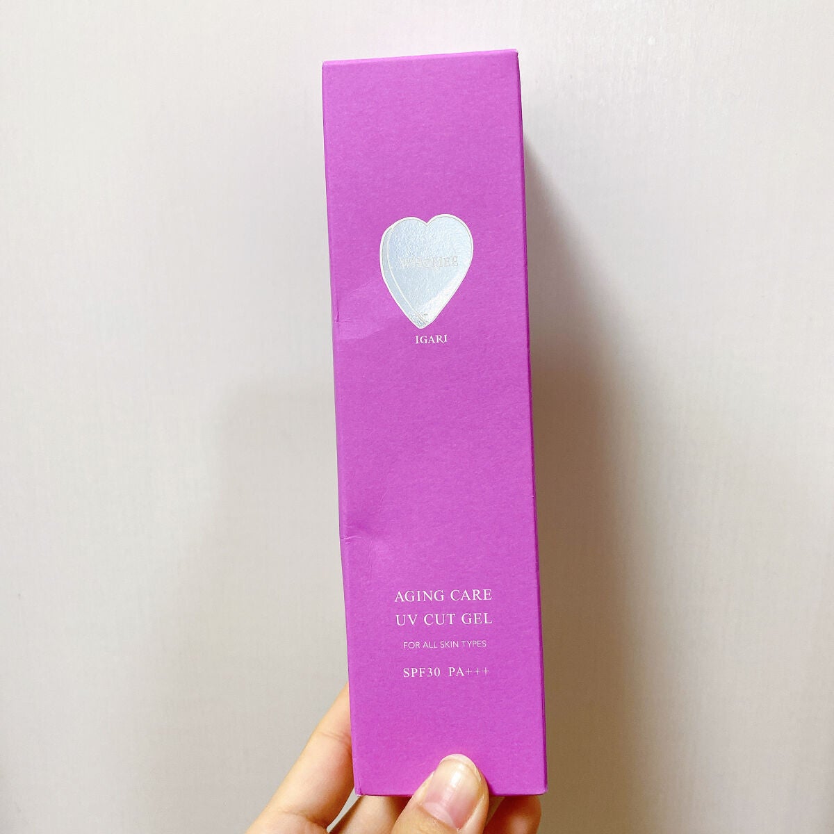 エイジングケアUVカットジェル/WHOMEE/日焼け止めジェルを使ったクチコミ(3枚目)