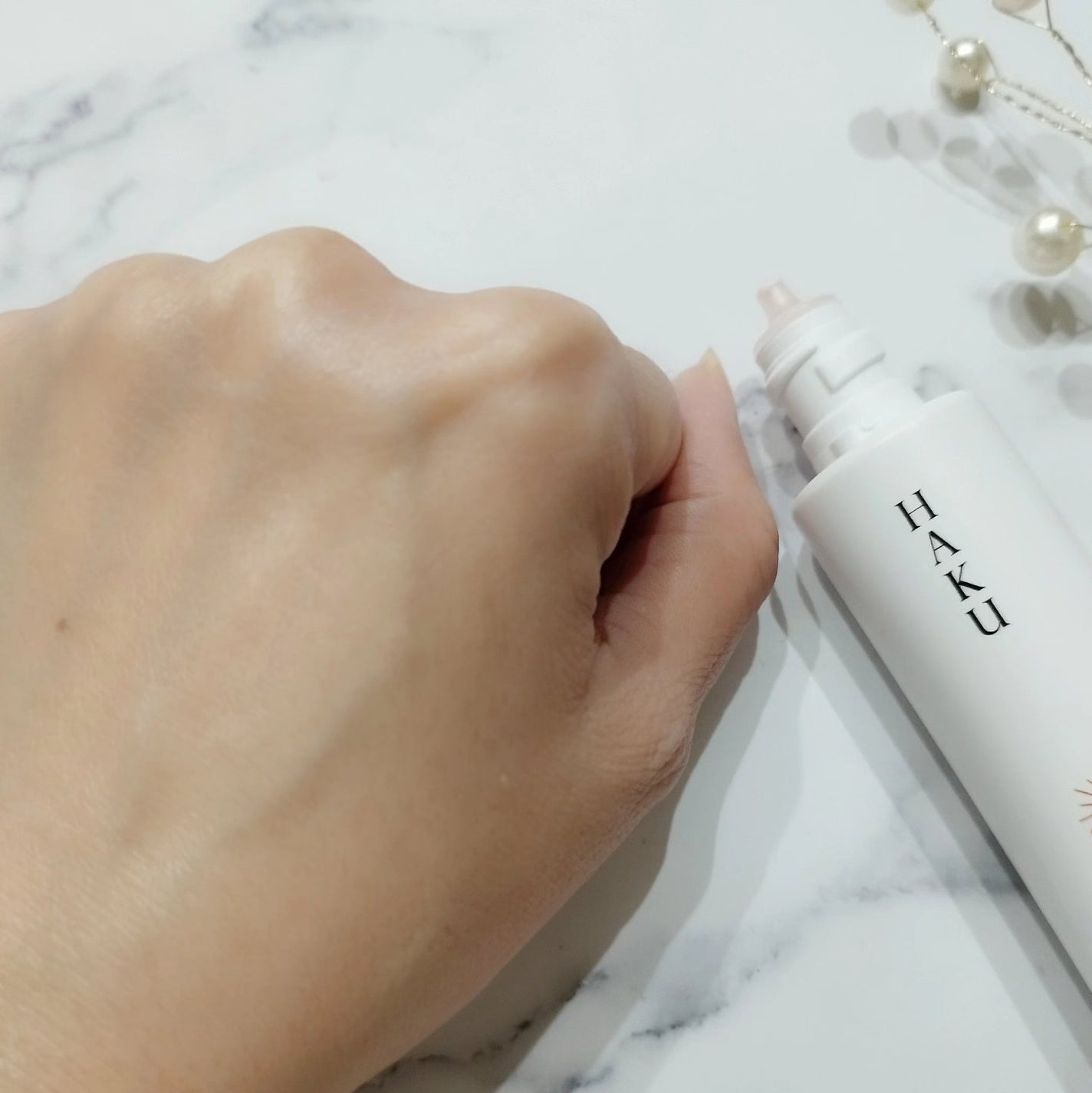 薬用 日中美白美容液/HAKU/美容液を使ったクチコミ(4枚目)