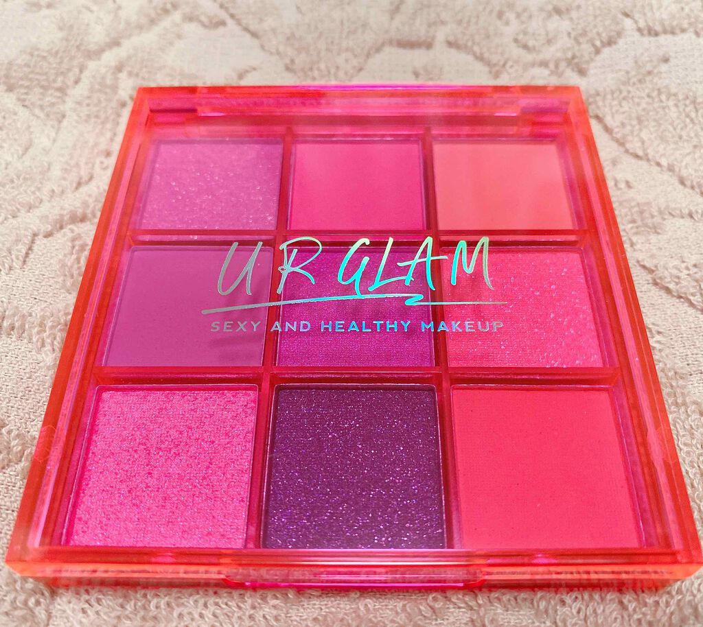 UR GLAM BLOOMING EYE COLOR PALETTE/U R GLAM/アイシャドウパレットを使ったクチコミ(1枚目)