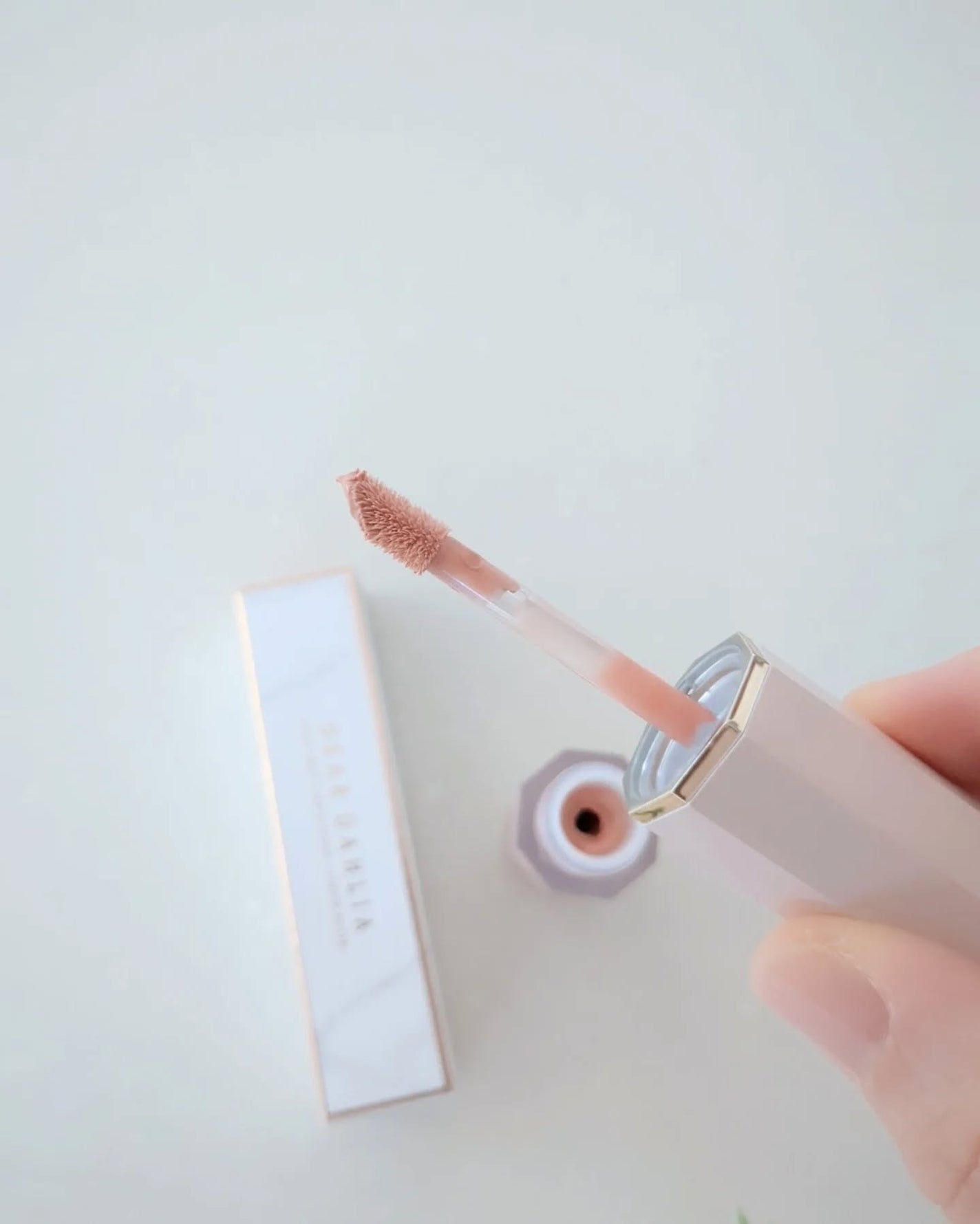 ペタルドロップリキッドブラッシャー/DEAR DAHLIA/リキッドチークを使ったクチコミ(2枚目)