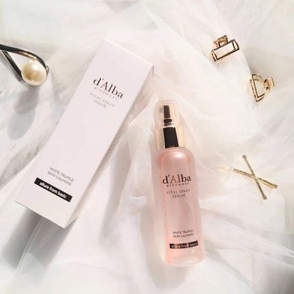 ダルバ ホワイトトリュフバイタルスプレーセラム/ダルバ/ミスト状化粧水を使ったクチコミ(1枚目)