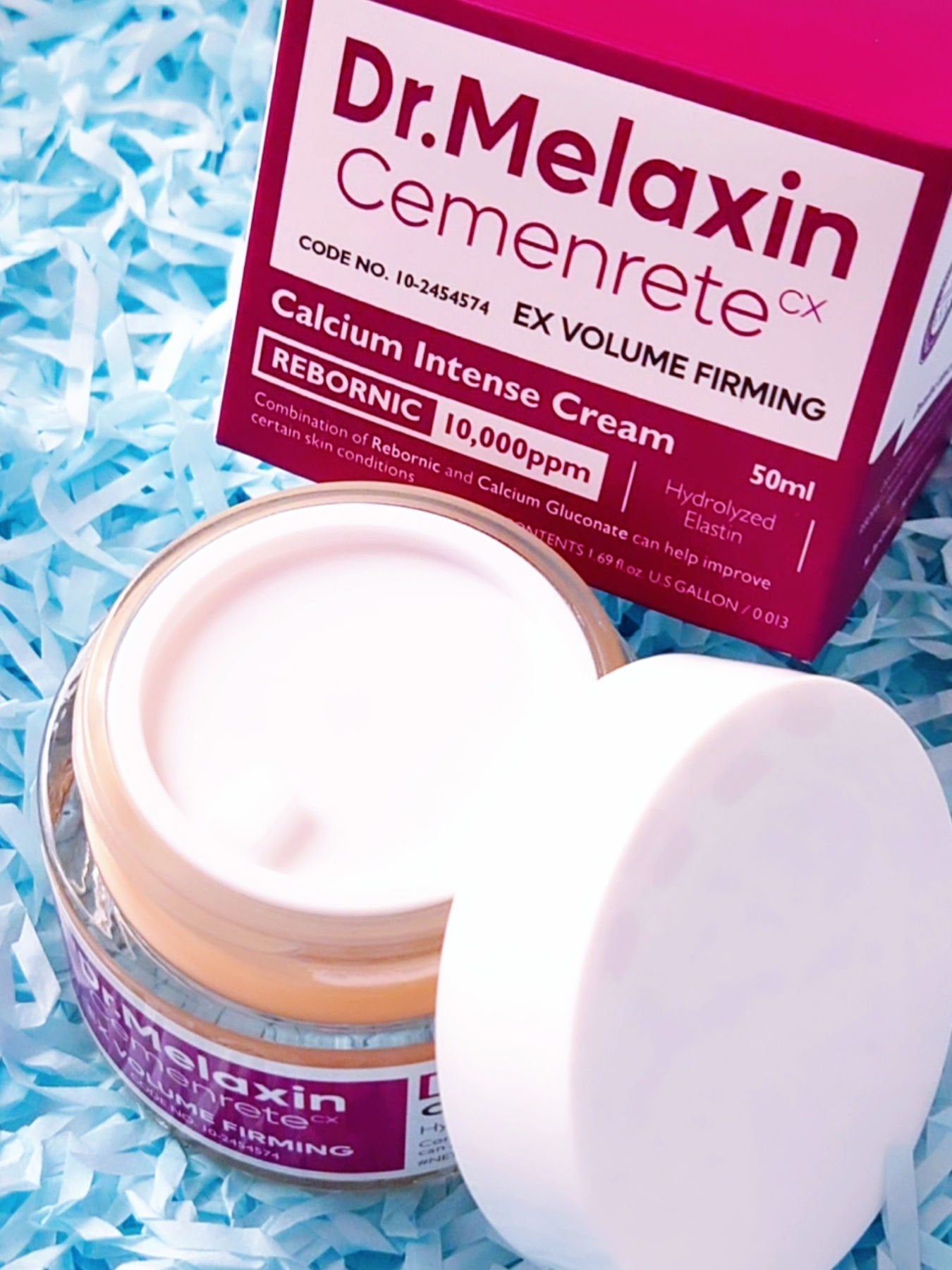 Cemenrete Calcium Intense Cream/Dr.Melaxin/フェイスクリームを使ったクチコミ(2枚目)
