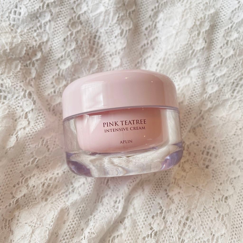 ピンクティーツリークリーム/APLIN/フェイスクリームを使ったクチコミ(1枚目)