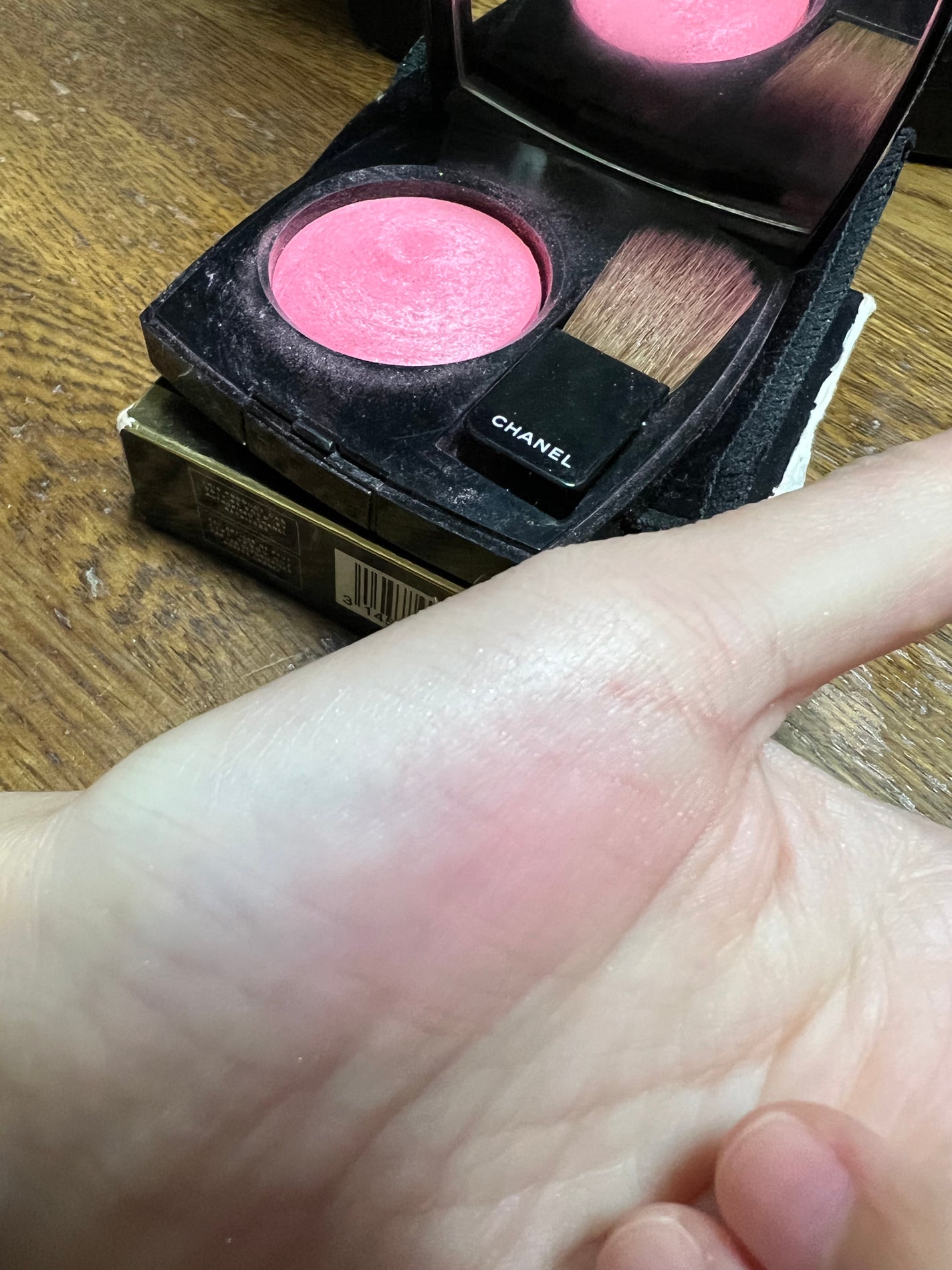 ジュ コントゥラスト/CHANEL/パウダーチークを使ったクチコミ(2枚目)