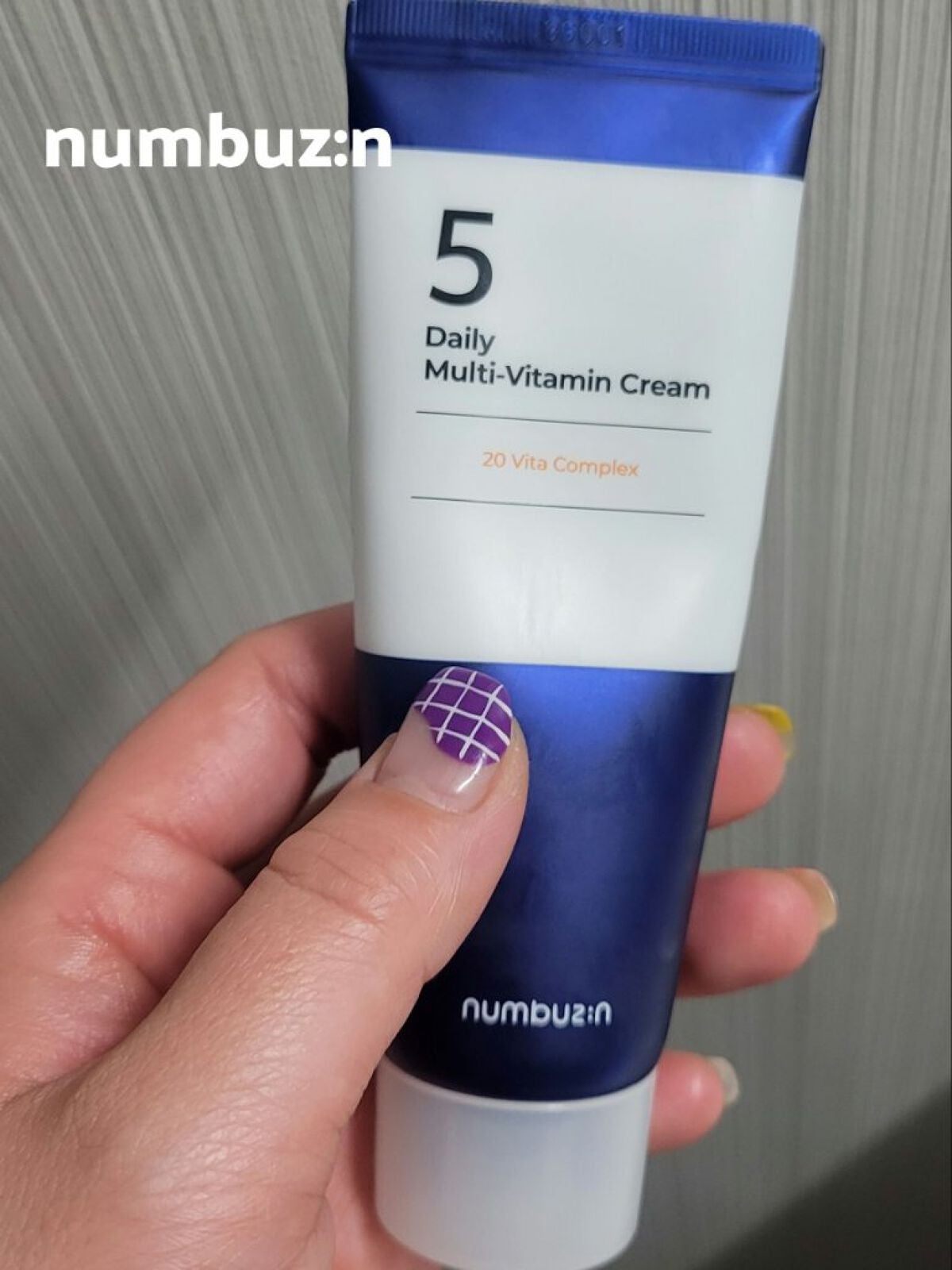 5番 22種マルチビタミンクリーム/numbuzin/フェイスクリームを使ったクチコミ(1枚目)