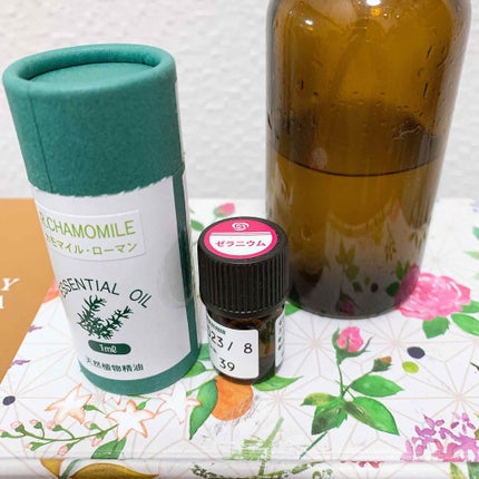 生活の木 ゼラニウム精油のクチコミ「手作り化粧水の記録です。
2019.12.7
グリセリン5ml
カモミールローマン3滴
ゼラ.....」(1枚目)