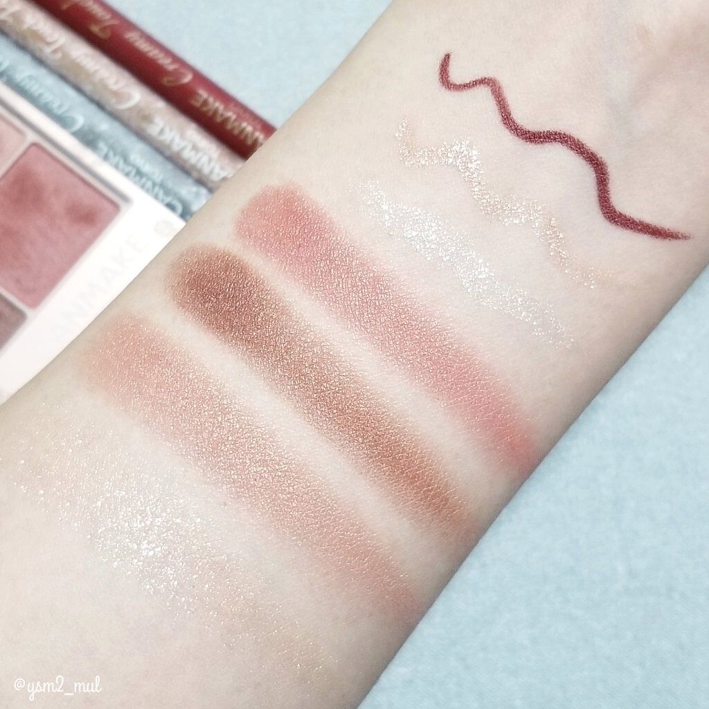 クリーミータッチライナー/キャンメイク/ジェルアイライナーを使ったクチコミ(6枚目)