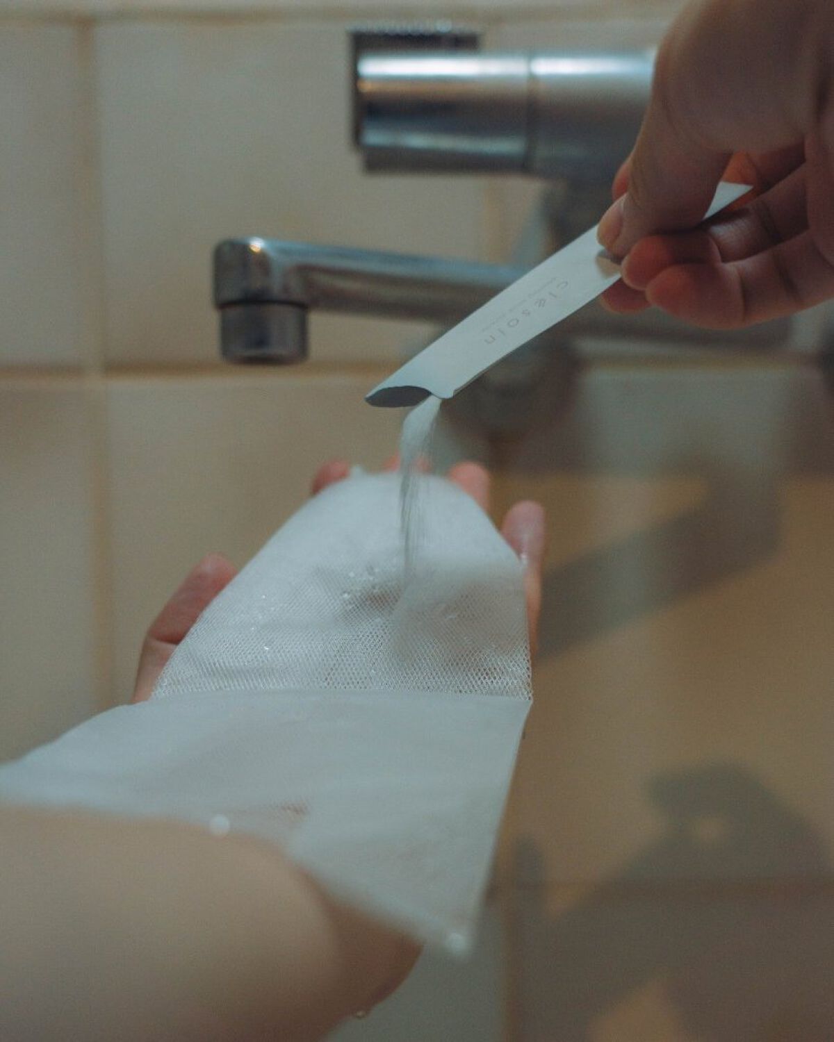 スノーパウダーウォッシュ　クレソワン/クレソワン/洗顔パウダーを使ったクチコミ（3枚目）