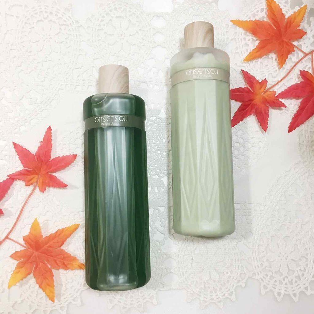 温泉藻配合頭皮ケアシャンプー／トリートメント/ONSENSOU/市販シャンプーを使ったクチコミ（1枚目）