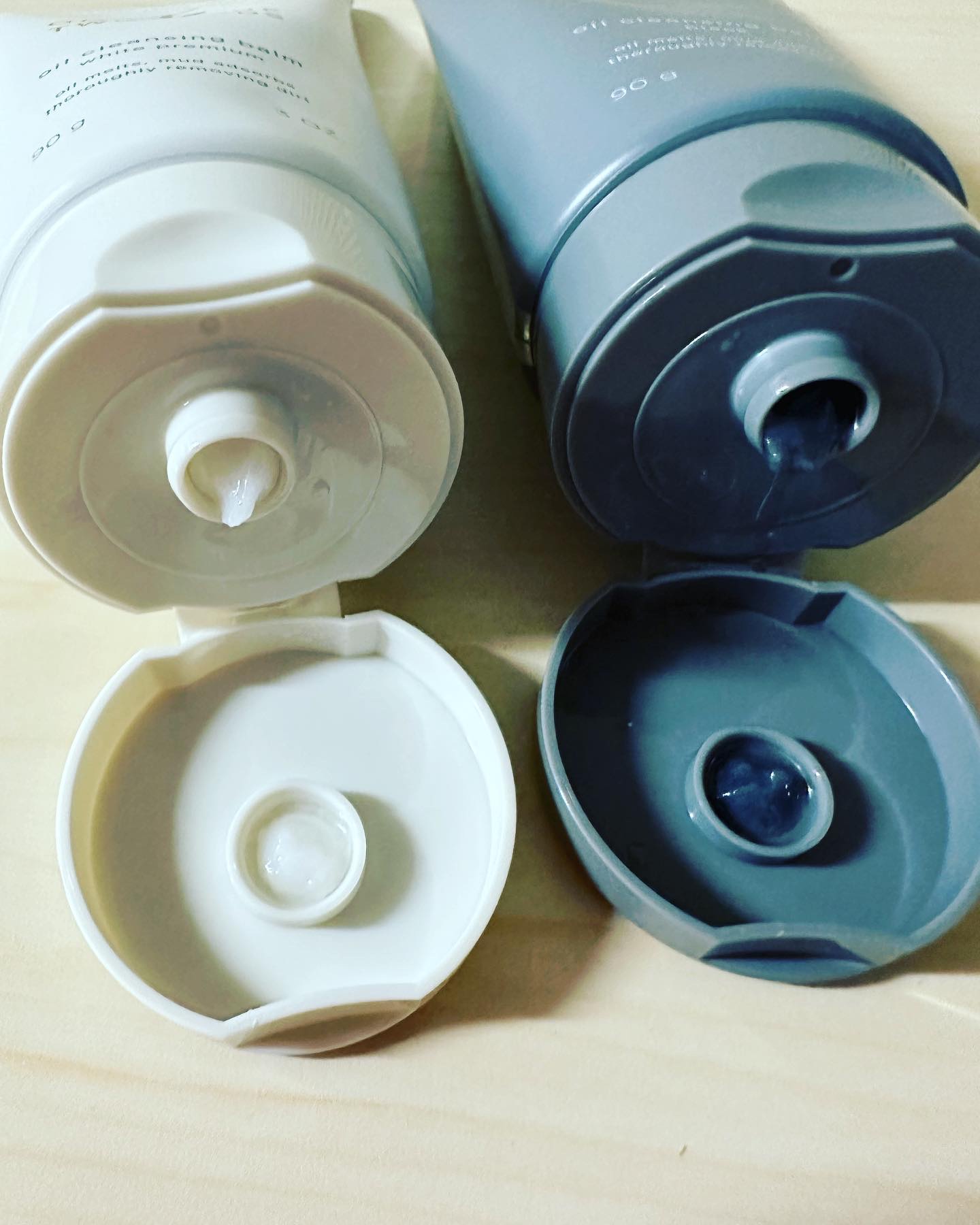 オイルクレンジングバーム ブラック/ONE STONE TWO BIRDS/クレンジングバームを使ったクチコミ（3枚目）