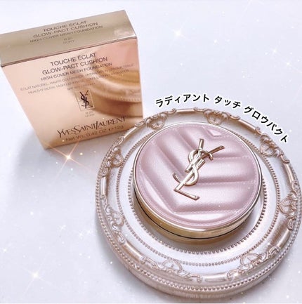 ラディアント タッチ グロウパクト/YVES SAINT LAURENT BEAUTE/クッションファンデーションを使ったクチコミ(1枚目)