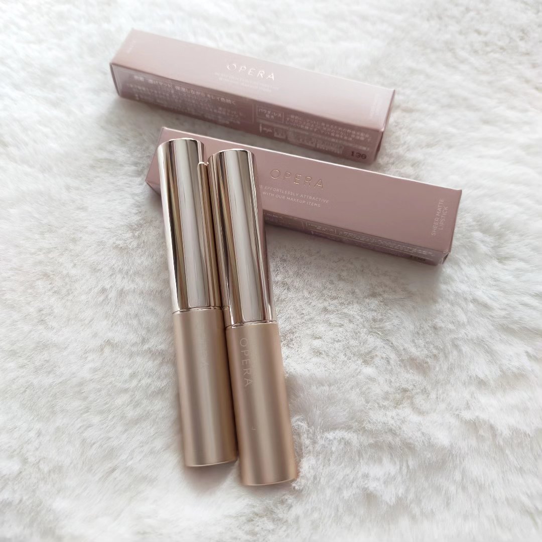 オペラ シアーマットリップスティック 05 フィグ/OPERA/口紅を使ったクチコミ（1枚目）