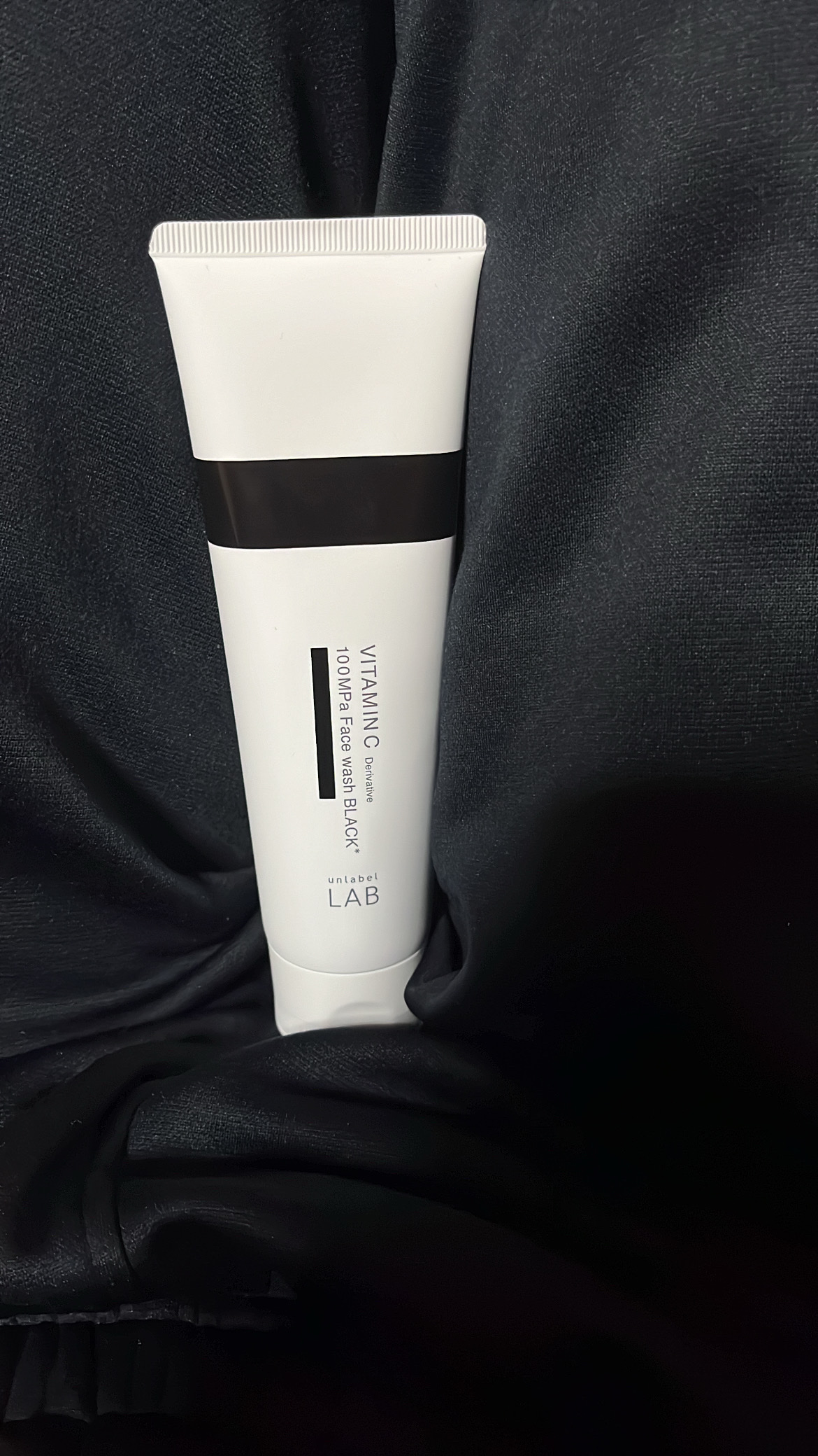 ラボ   V 酵素洗顔フォーム ブラック/unlabel/洗顔フォームを使ったクチコミ（1枚目）