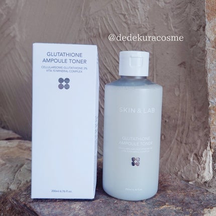 グルタチオンアンプルトナー/SKIN&LAB/化粧水を使ったクチコミ(1枚目)