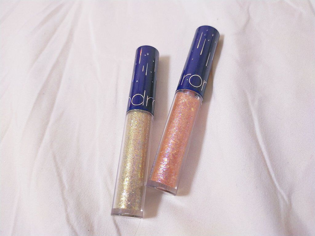 リキッド グリッター シャドウ/rom&nd/グリッターを使ったクチコミ（1枚目）