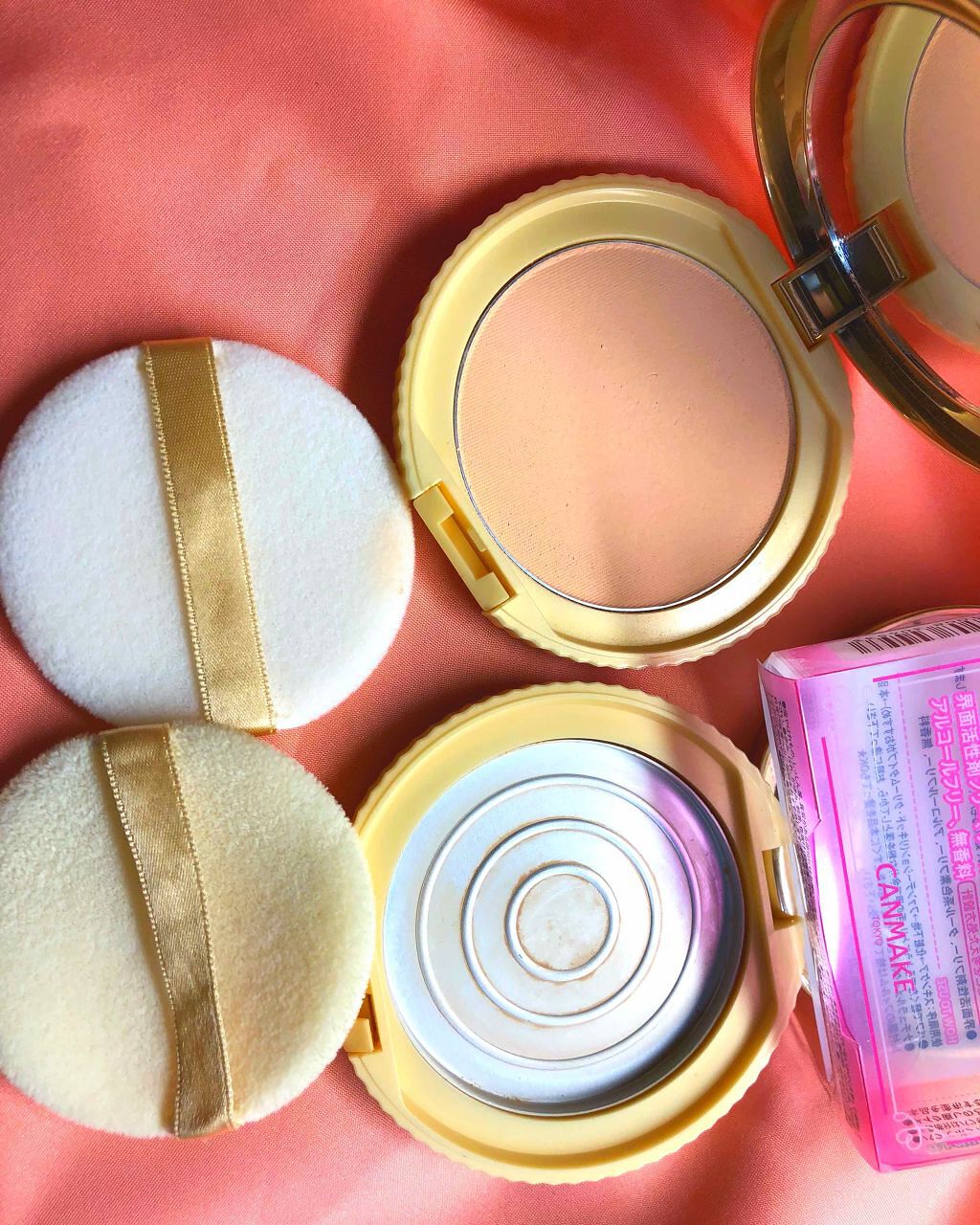 【旧品】マシュマロフィニッシュパウダー/キャンメイク/プレストパウダーを使ったクチコミ(1枚目)