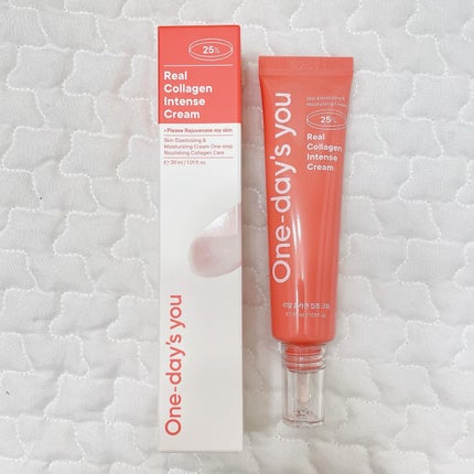 リアルコラーゲンインテンスクリーム /One-day's you/フェイスクリームを使ったクチコミ(1枚目)
