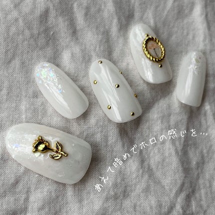 しずくネイルシール/キャンドゥ/ネイルシールを使ったクチコミ(5枚目)