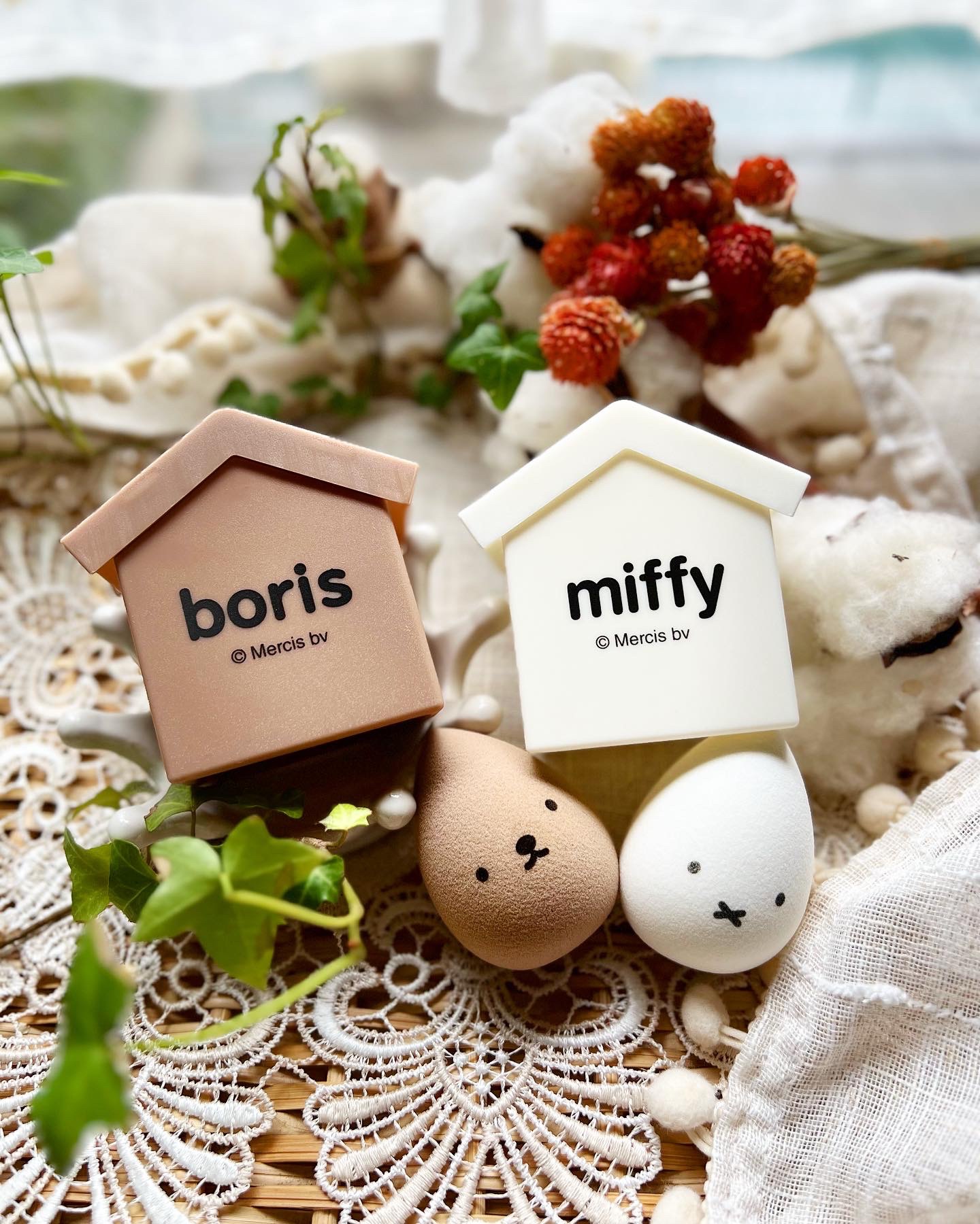 Dick Bruna miffy メイクアップスポンジセット  /miffy/パフ・スポンジを使ったクチコミ（2枚目）