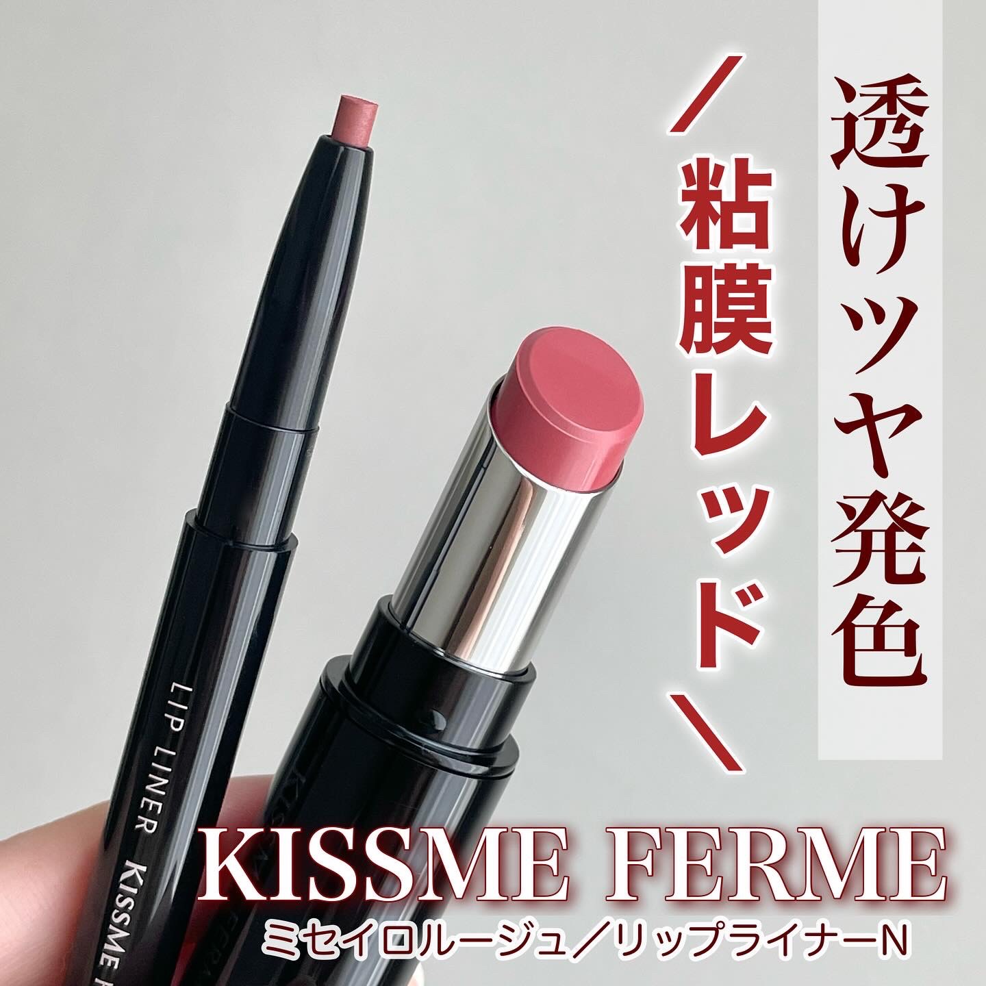 キスミー　フェルム　リップライナーＮ/キスミー フェルム/リップライナーを使ったクチコミ（1枚目）