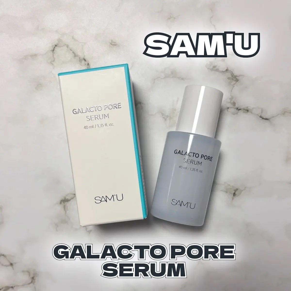 サミュ ガラクトポア セラム/SAM'U/美容液を使ったクチコミ(1枚目)