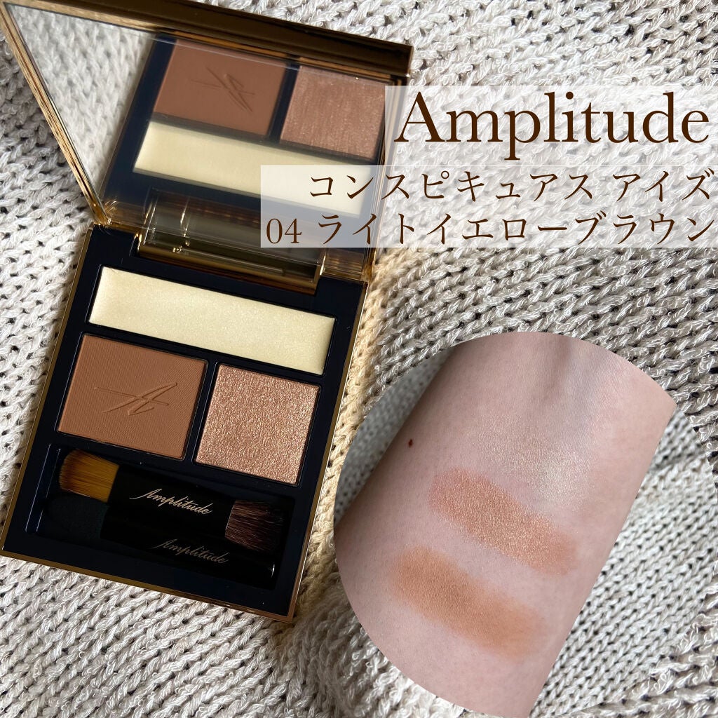 コンスピキュアス アイズ/Amplitude/アイシャドウパレットを使ったクチコミ(1枚目)
