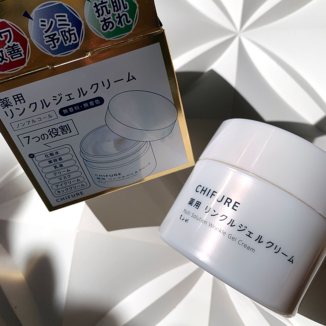 薬用 リンクルジェルクリーム/ちふれ/オールインワン化粧品を使ったクチコミ（2枚目）