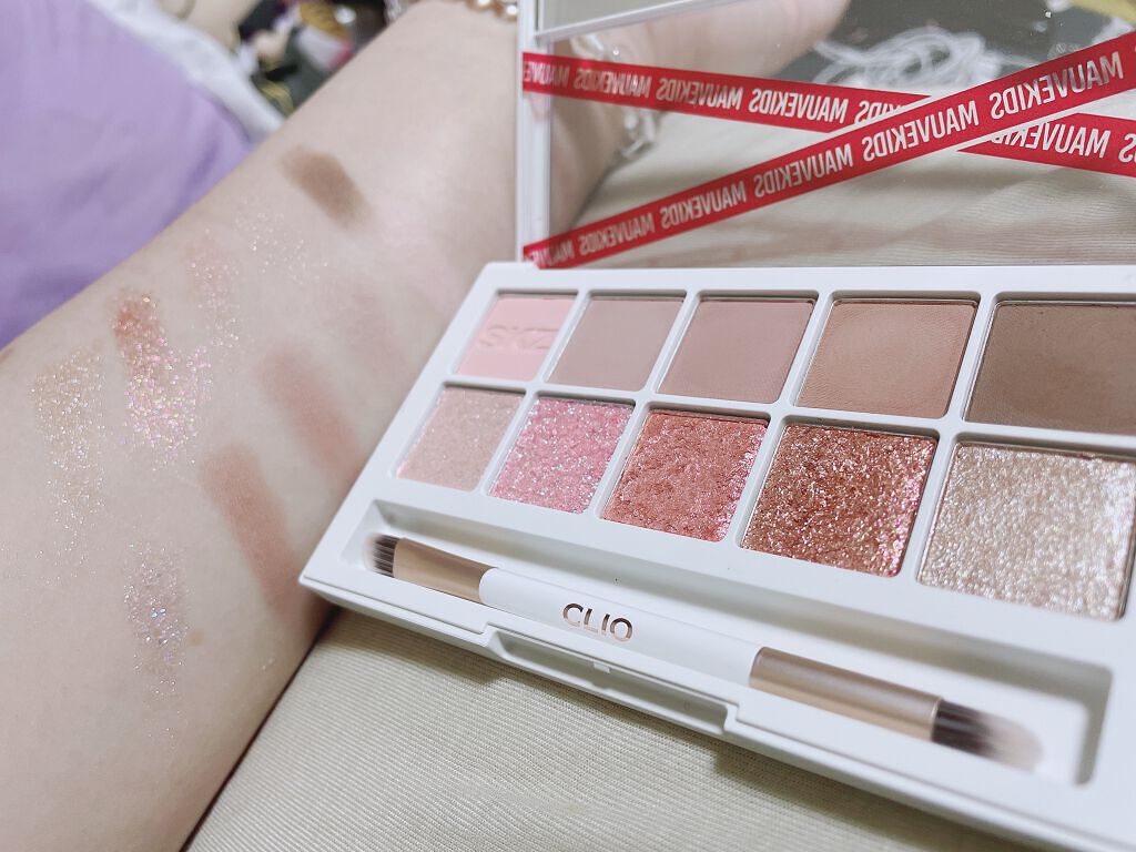 straykids限定カラープロアイパレット/CLIO/アイシャドウパレットを使ったクチコミ(1枚目)