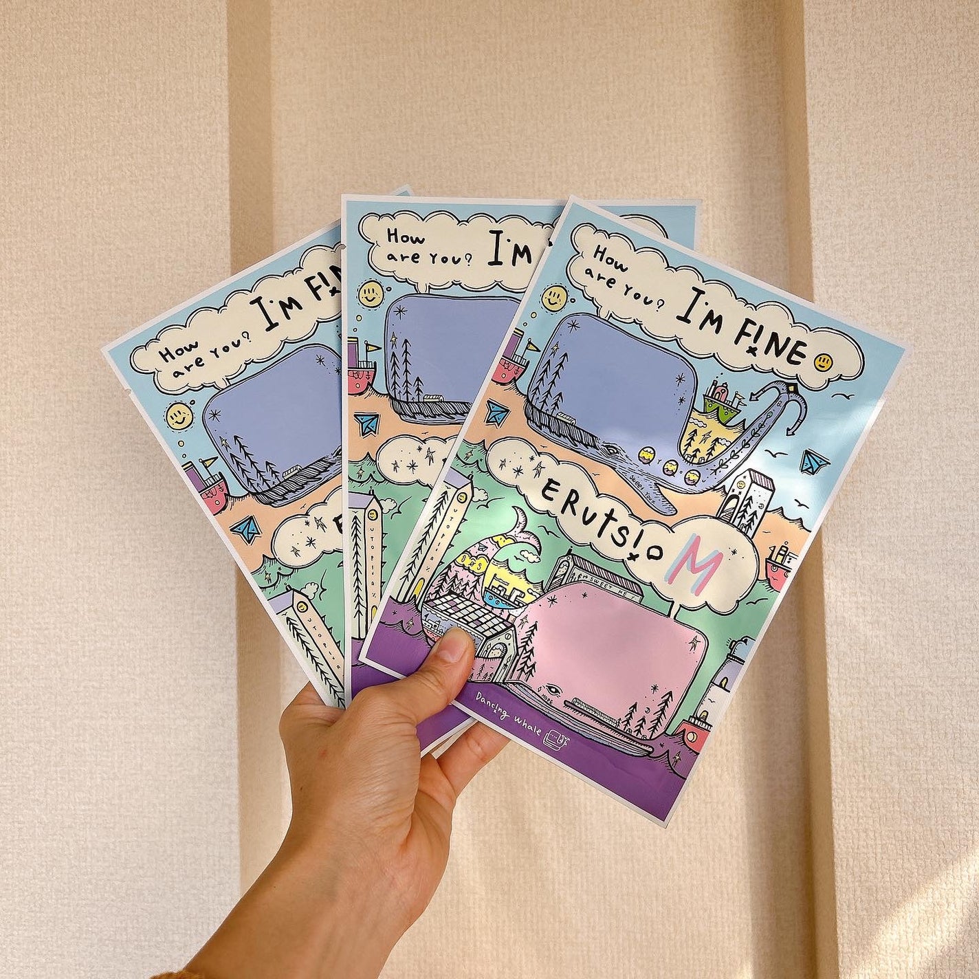 モイスチャー マスクパック/DANCING WHALE/シートマスク・パックを使ったクチコミ(3枚目)