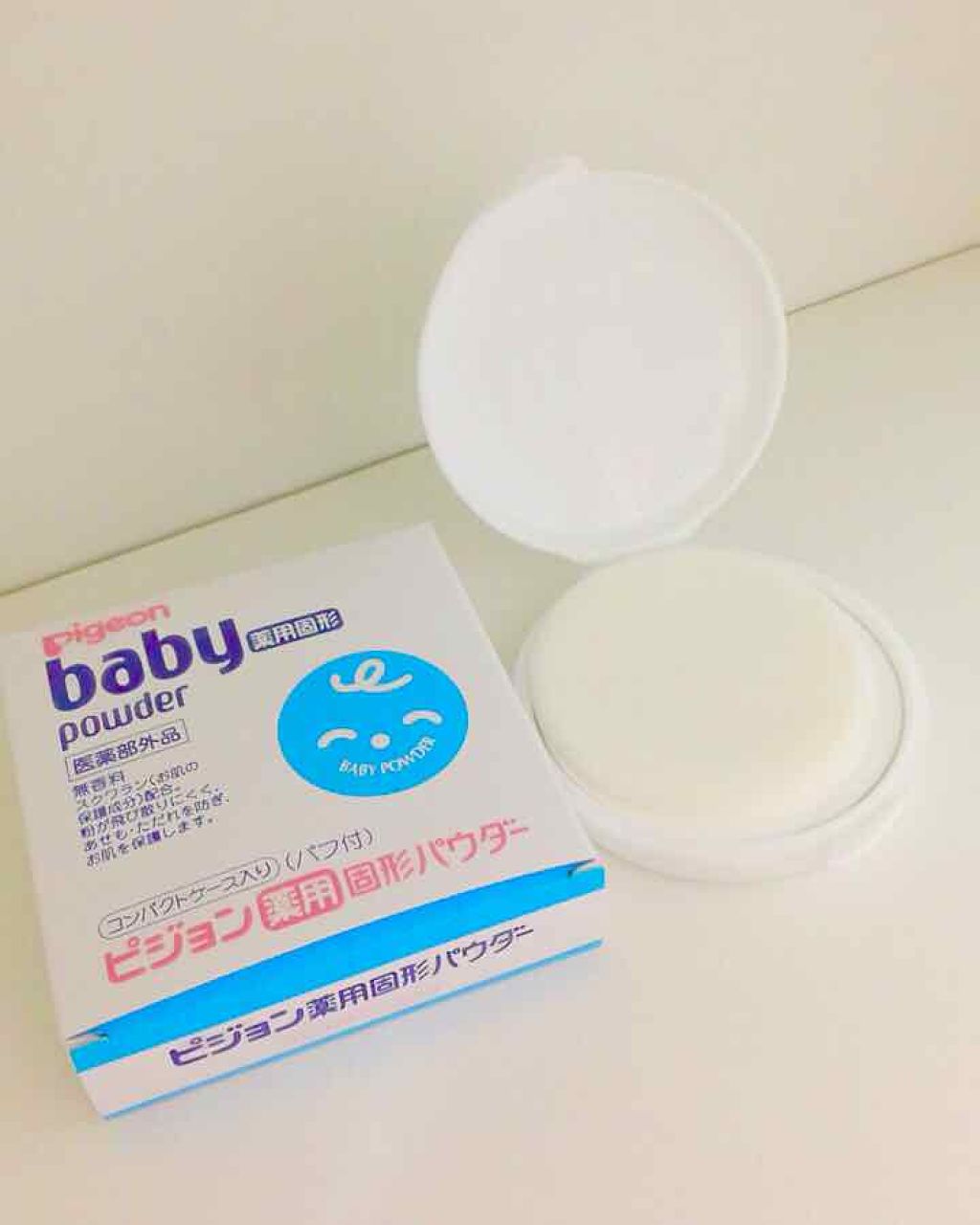 薬用固形パウダー/ピジョン/ボディパウダーを使ったクチコミ(1枚目)