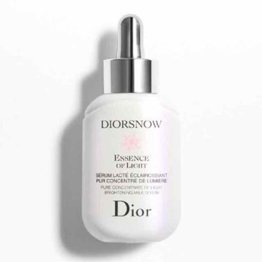 DiorSNOW Essence of Light

ミルク状の美白美容液で、やや保湿力もある。
乾燥肌の人は物足りないかも…。
#はじめての投稿