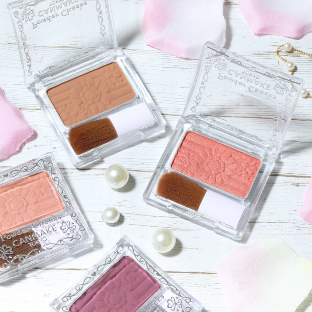 【旧品】パウダーチークス/キャンメイク/パウダーチークを使ったクチコミ(1枚目)