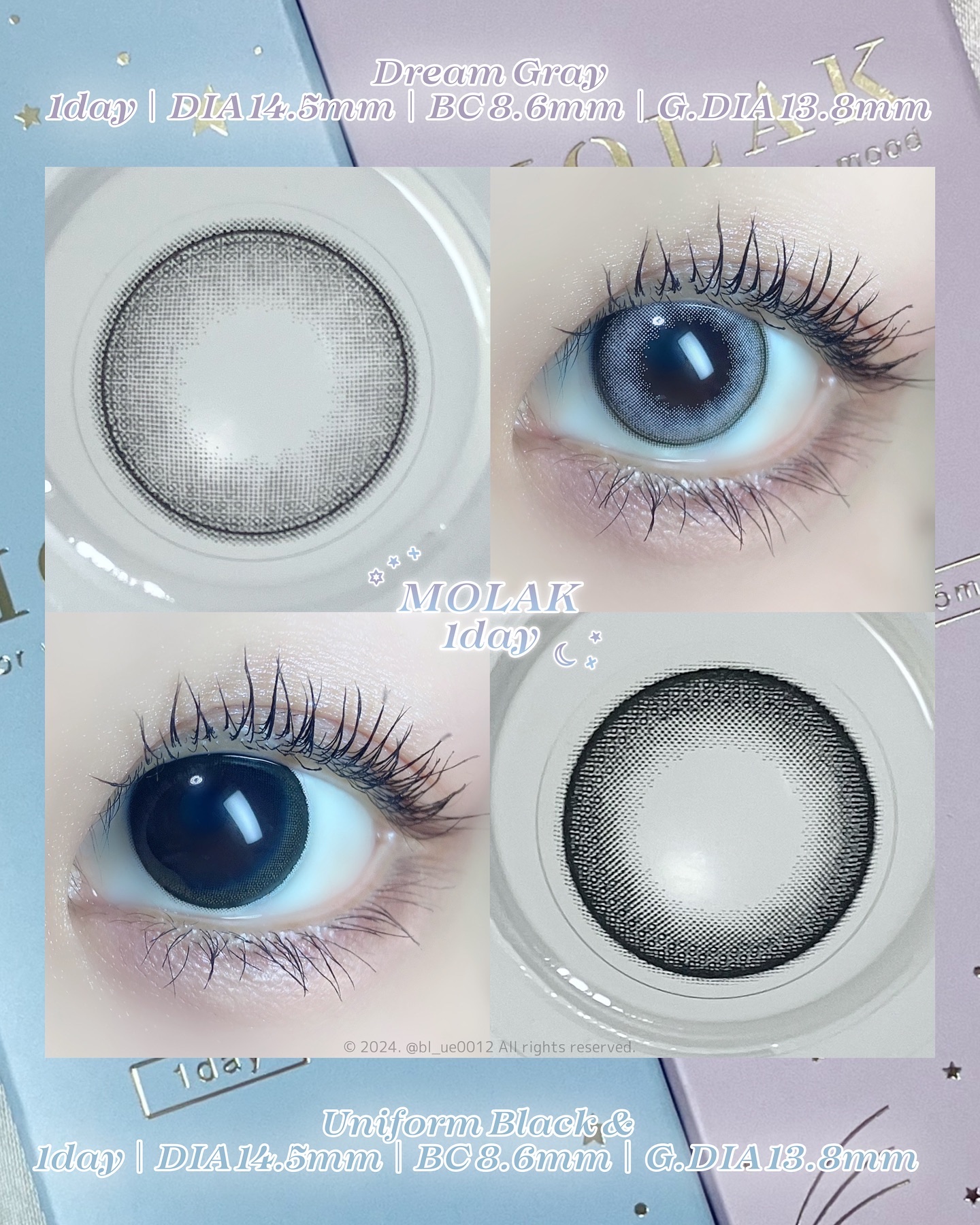 MOLAK 1day/MOLAK/ワンデー（１DAY）カラコンを使ったクチコミ（2枚目）