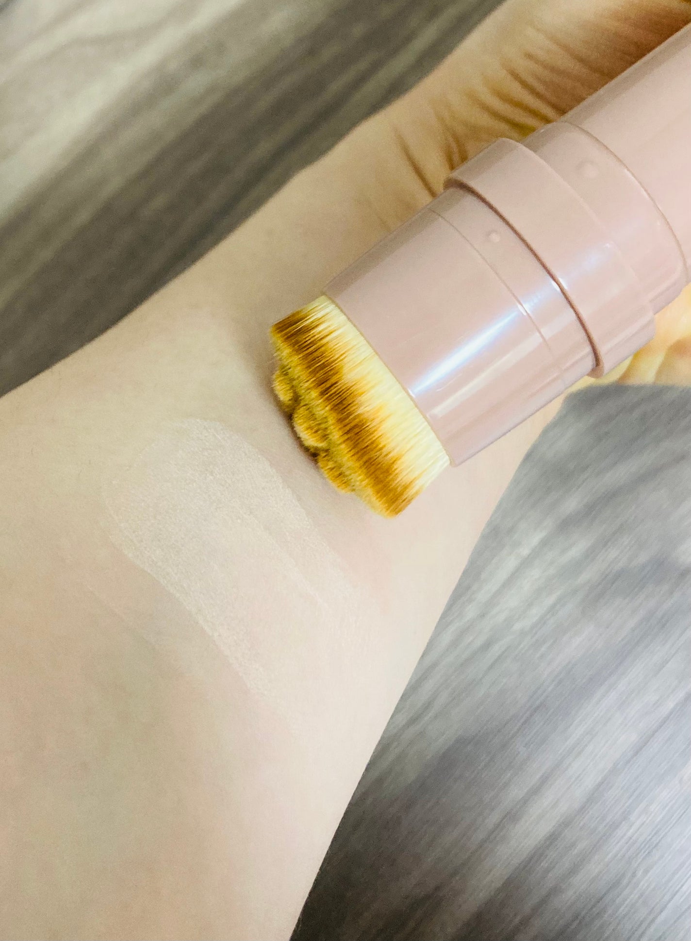 ヴィーガンナチュラルカバースティックファンデーション/DERMASHARE/その他ファンデーションを使ったクチコミ(3枚目)