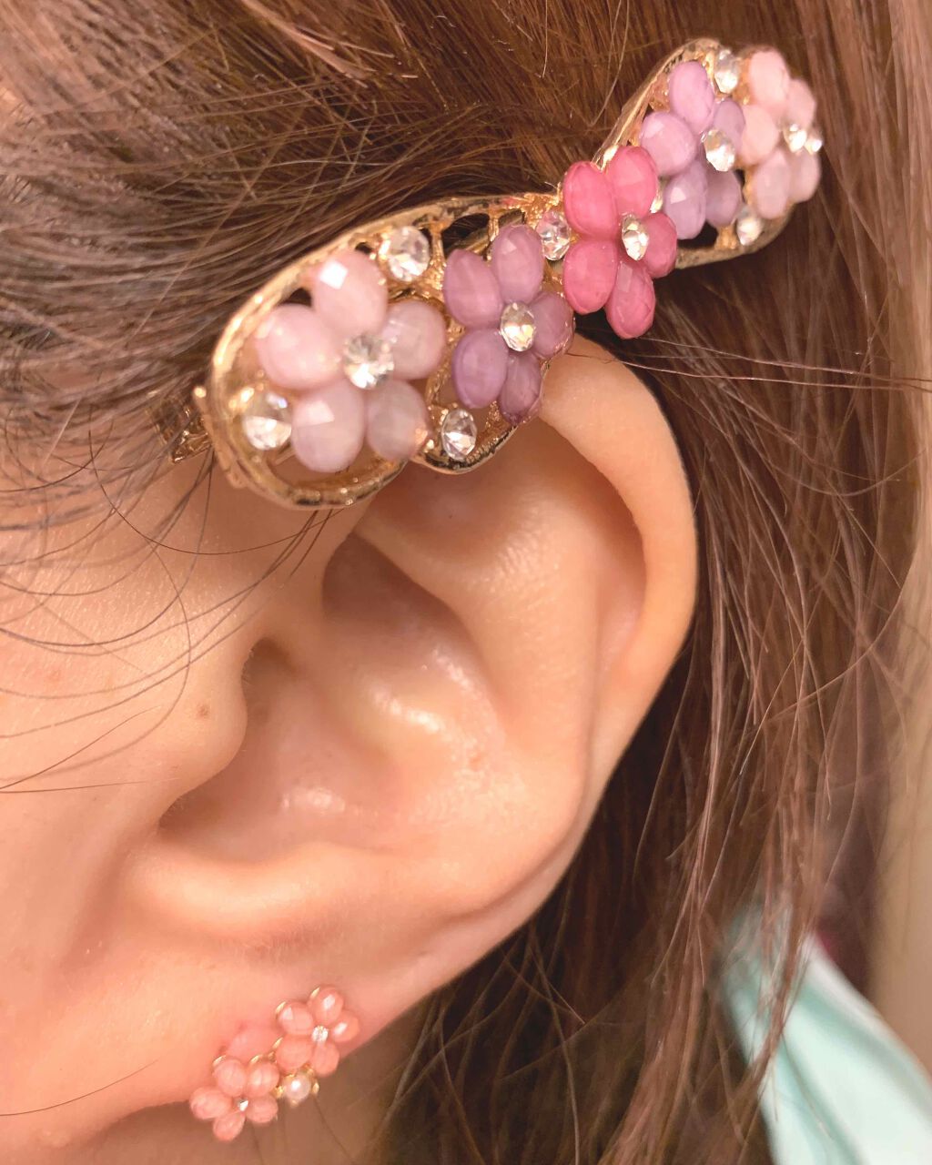 ヘアゴム/DAISO/ヘアアクセサリーを使ったクチコミ（3枚目）