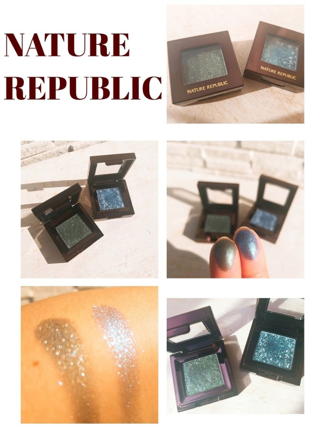 トゥインクル ジェムストーングリッター/ネイチャーリパブリック/グリッターを使ったクチコミ(1枚目)