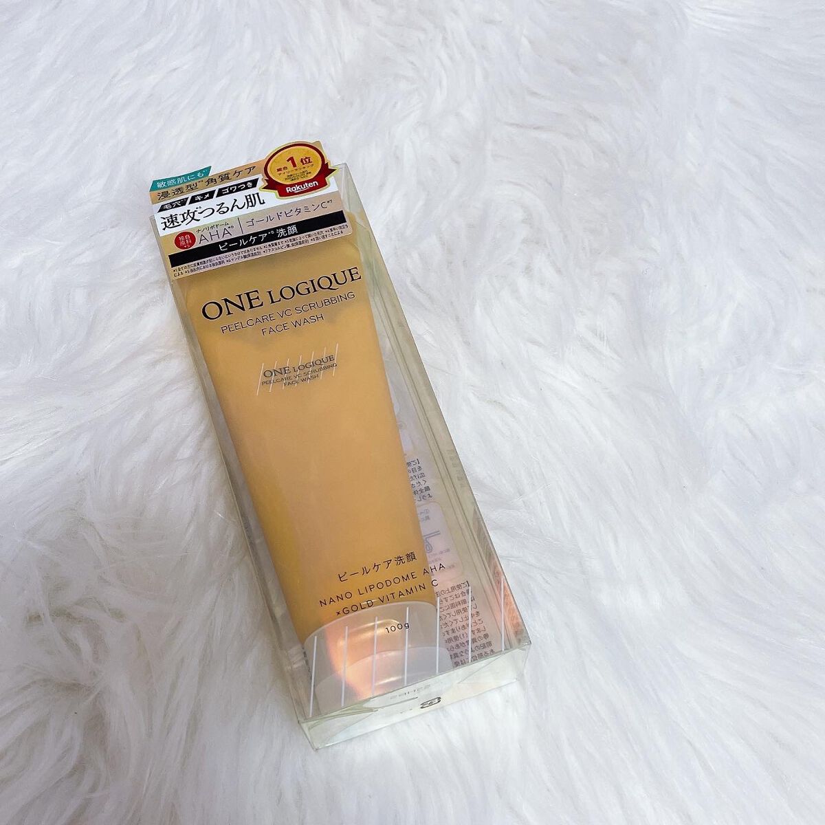 ピールケアVCスクラビングフェイスウォッシュ/ONE LOGIQUE/洗顔フォームを使ったクチコミ(5枚目)