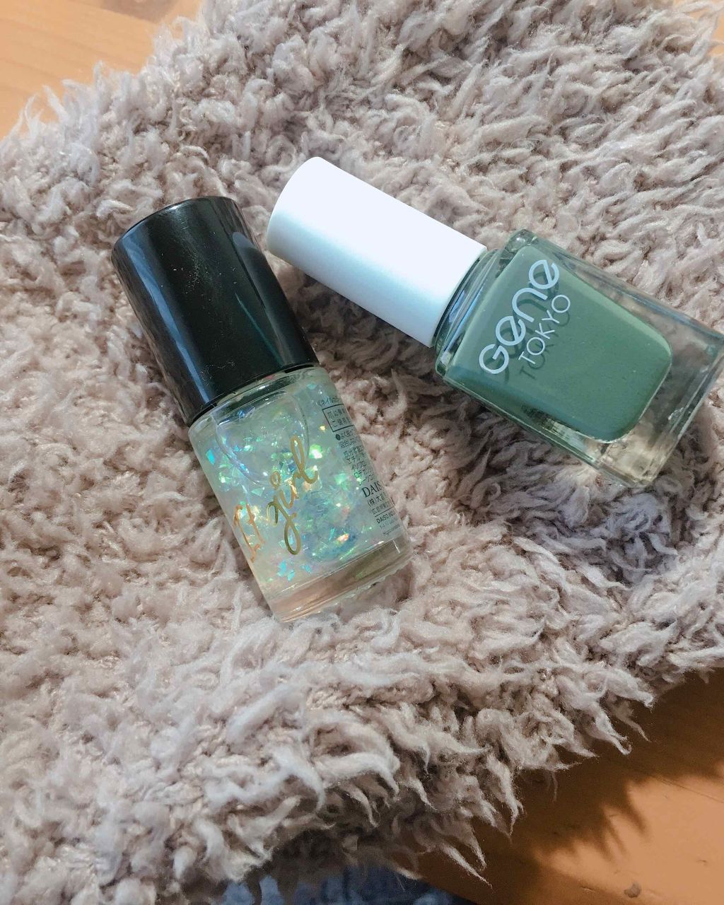 ITGグリッターネイル/DAISO/マニキュアを使ったクチコミ（1枚目）